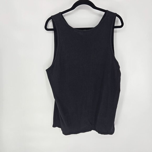 Delta pro weight mens size XL Black sleeveless dad jokes graphic tee humerous - Picture 7 of 8